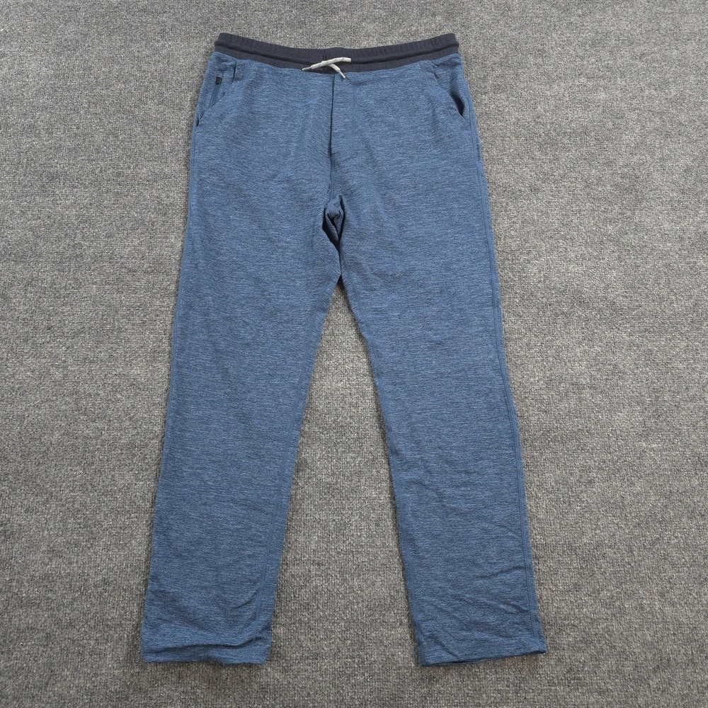 Marine Layer Pants Mens Large Blue Weekend Sport Jogger Stretch Lounge Travel